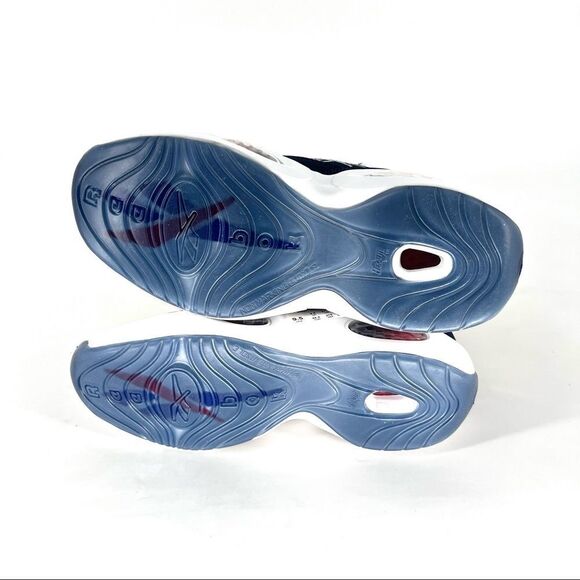 Reebok Navy Blue and White Athletic Shoes with Hexalite Cushioning main image 4